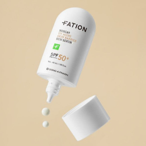[FATION] Nosca9 Spot Proof Suncream 50ml/UV Aging Skin Barrier Sun Serum 40ml