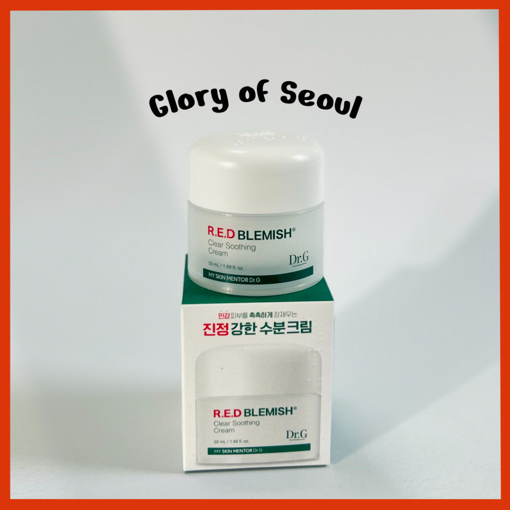 [Dr.G] R.E.D Blemish Clear Soothing Cream (70ml/50ml) 5-cica complex