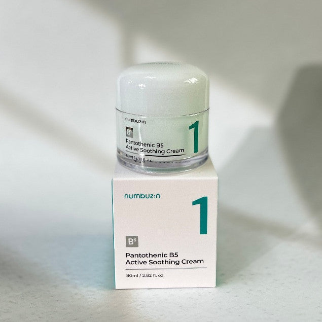NUMBUZIN No.1 Pantothenic B5 Active Soothing Cream 80ml, 130ml