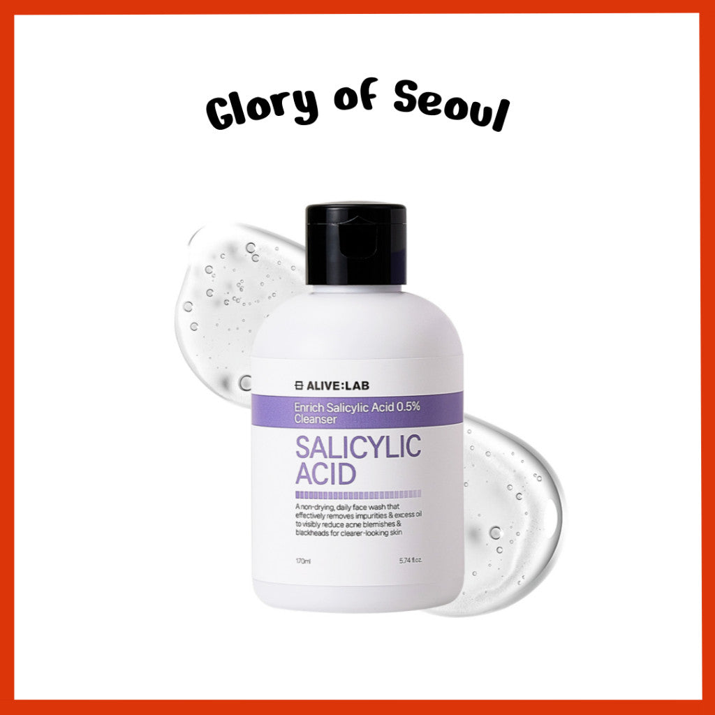 ALIVE:LAB Enrich Salicylic Acid 0.5% Cleanser 170ml