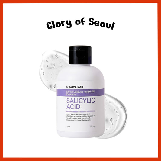 ALIVE:LAB Enrich Salicylic Acid 0.5% Cleanser 170ml