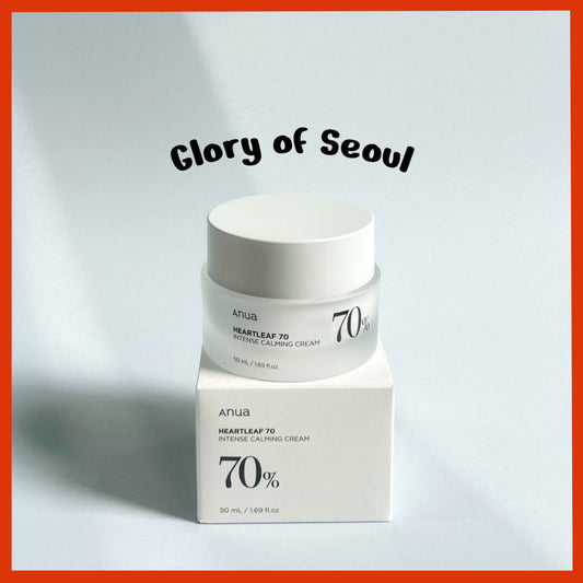 ANUA Heartleaf 70 + Ceramide Intense Calming Cream 50ml