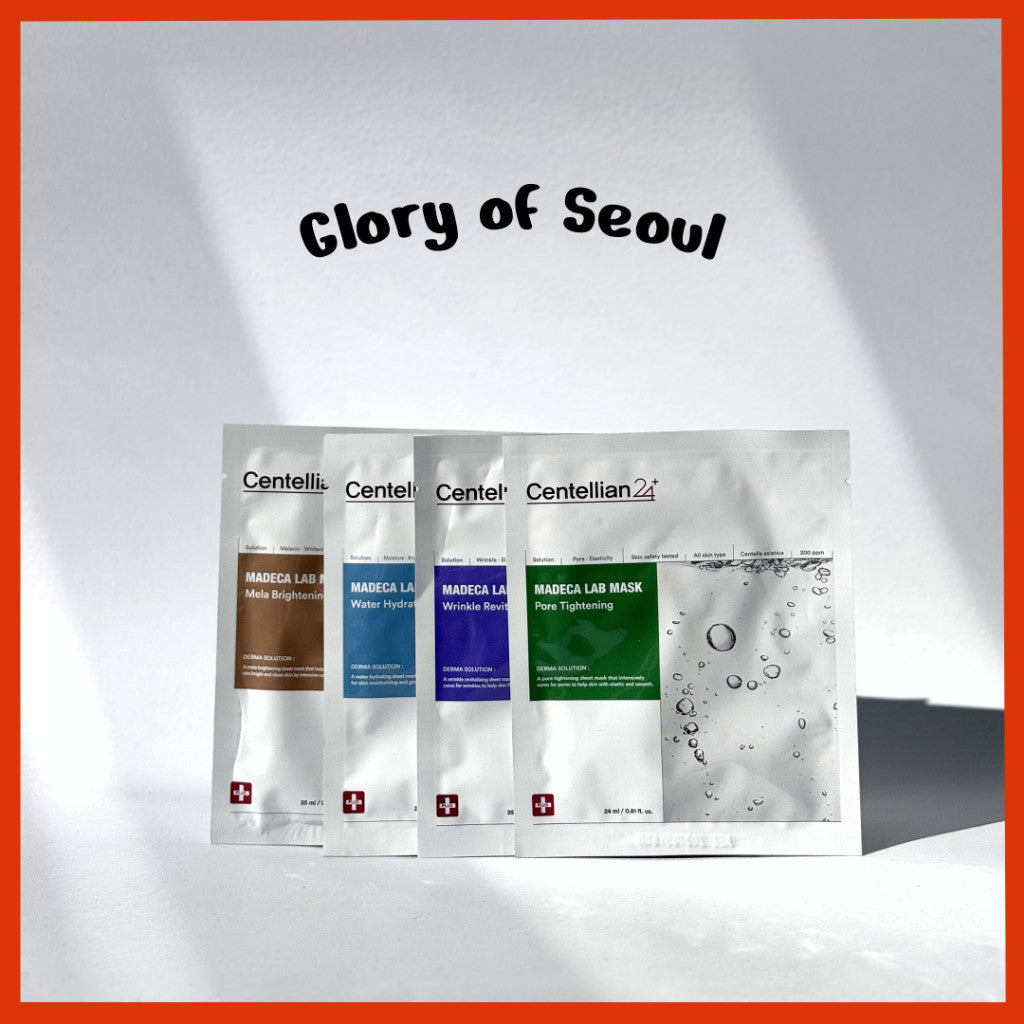 Centellian24 Madeca Mask (4 Types) │ Wrinkle Revitalizing / Mela Brightening / Pore Tightening / Water Hydrating