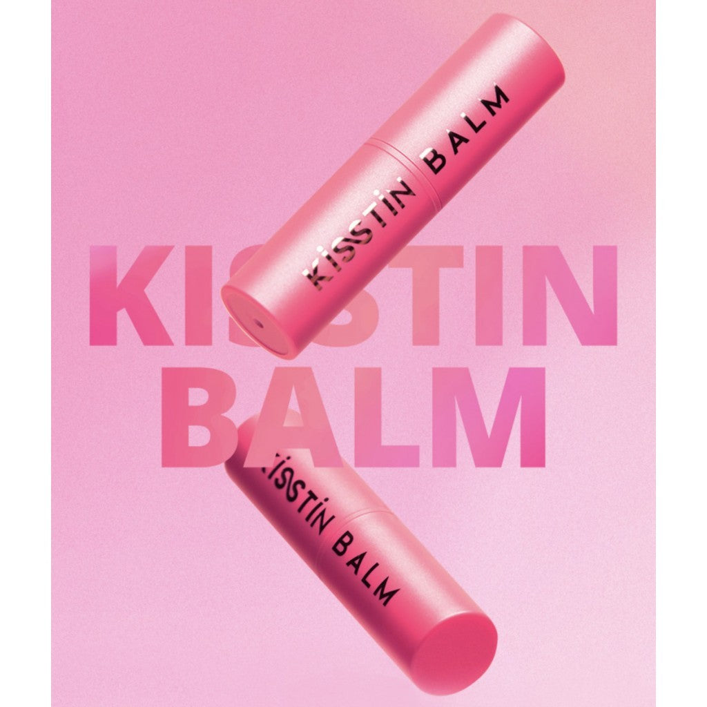 [KAHI] Kisstin Balm Pink, 9g | Skin-Refining Face Balm Moisturizer & Makeup Stick