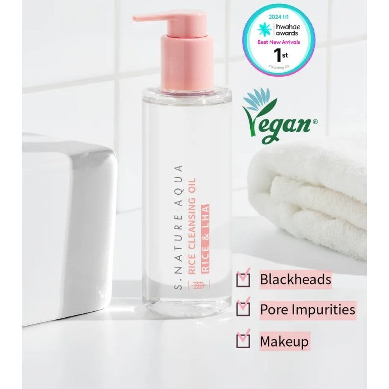 S.NATURE Aqua Rice Cleansing Oil 200ml