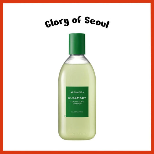 AROMATICA Rosemary Scalp Scaling Shampoo 13.53 oz / 400 ml - Vegan Shampoo