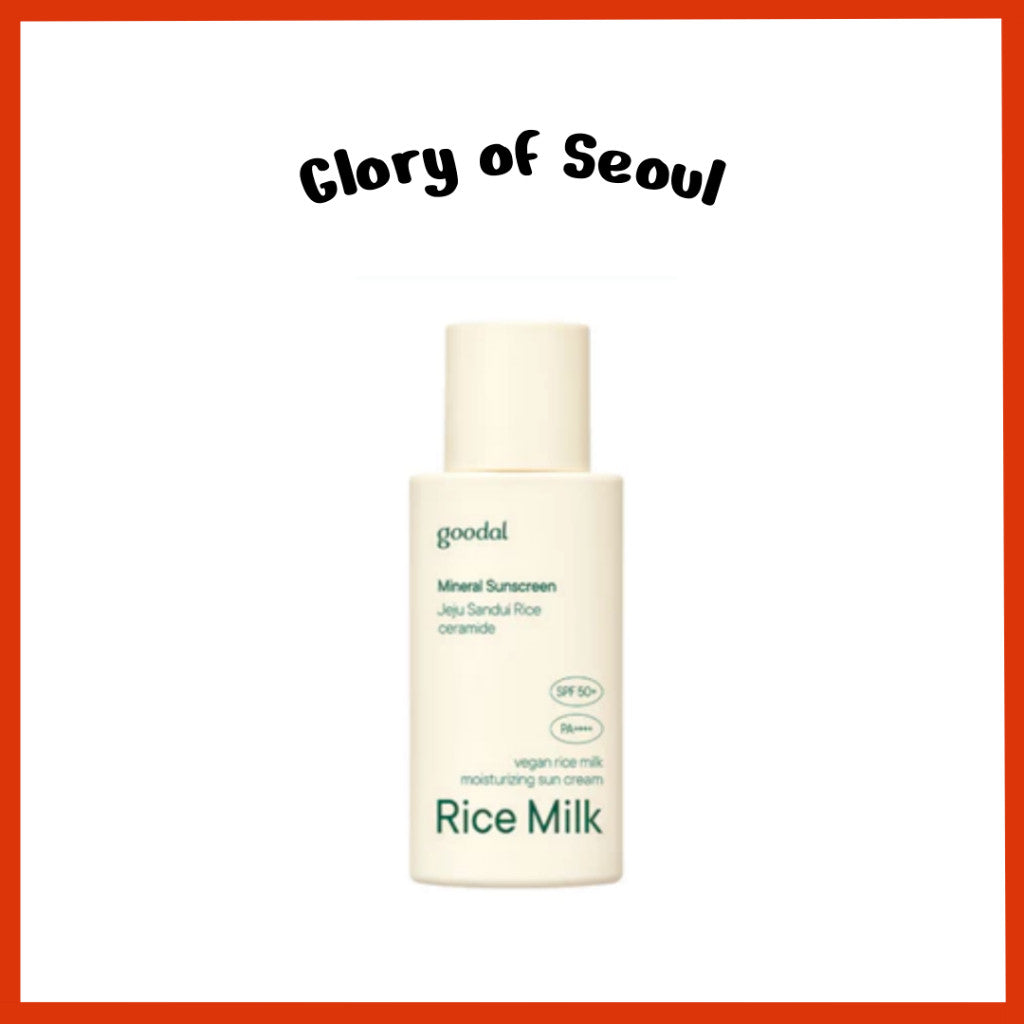 Goodal Vegan Rice Milk Mineral Moisture Sunscreen 50ml