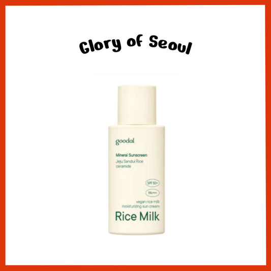 Goodal Vegan Rice Milk Mineral Moisture Sunscreen 50ml