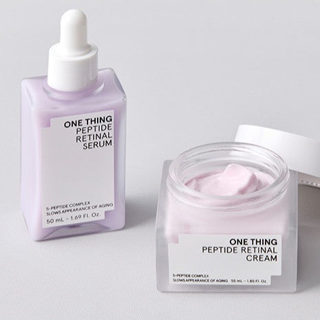 [New] ONE THING Peptide Retinal Serum 50ml / Cream 55ml