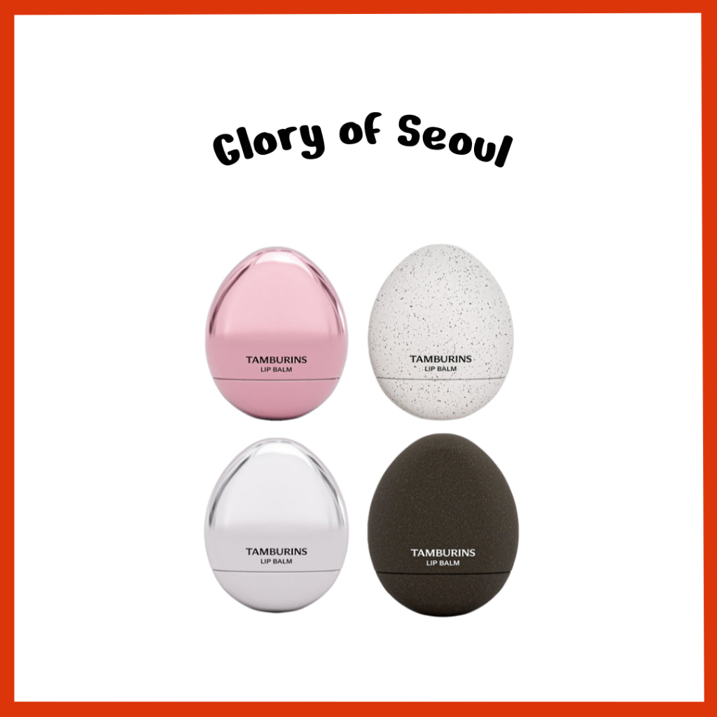 TAMBURINS Egg Lip Balm 4color