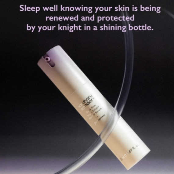 Sérum de retinol Night Knight de arroz negro de haruharu wonder 20ml
