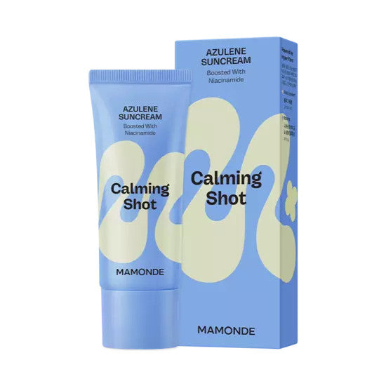 MAMONDE Calming Shot Azulene Sun Cream SPF50+PA++++ 35ml