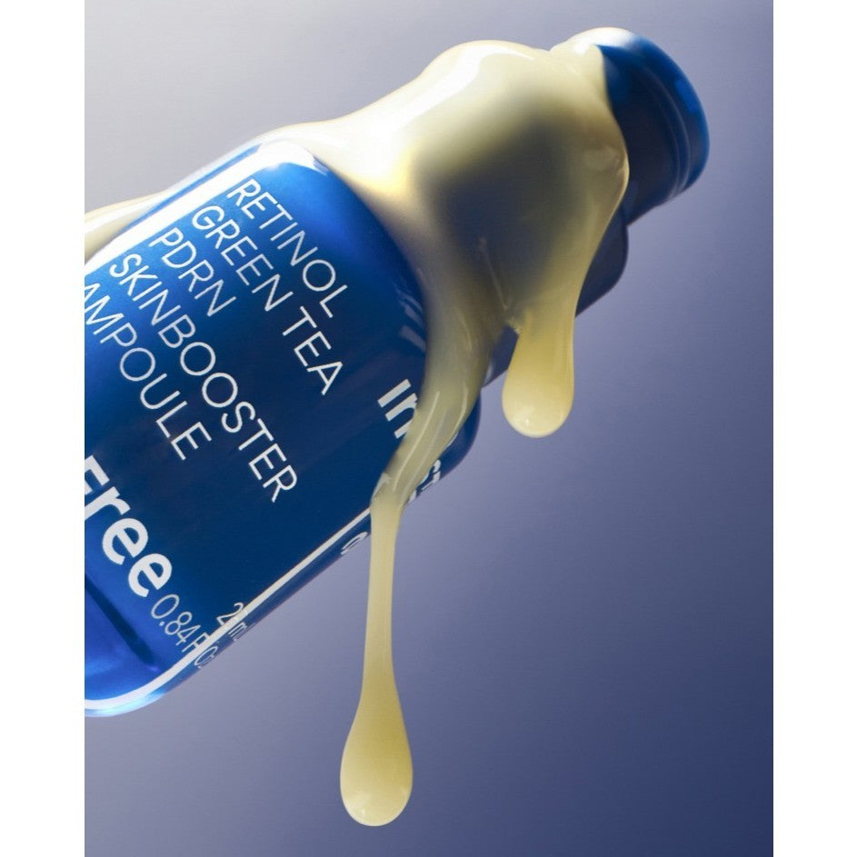 INNISFREE Retinol Green Tea PDRN Skinbooster Ampoule (25mL / 40mL)