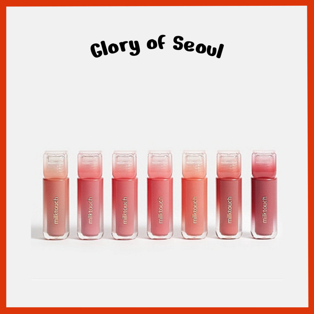 MILKTOUCH Dew Stain Sheer Lip Gloss | 7 Colors