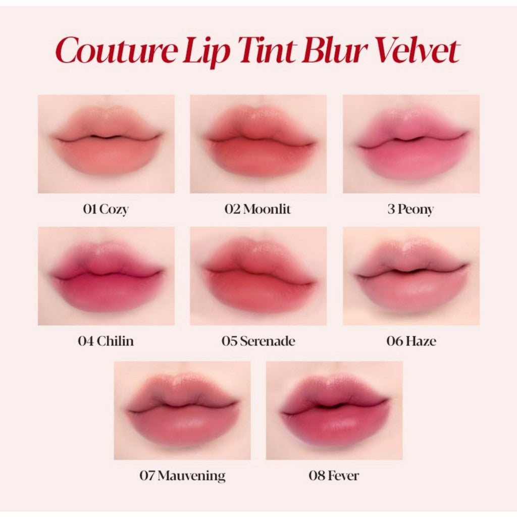 Espoir Couture Lip Tint Blur Velvet, 5.5g (8 colores)