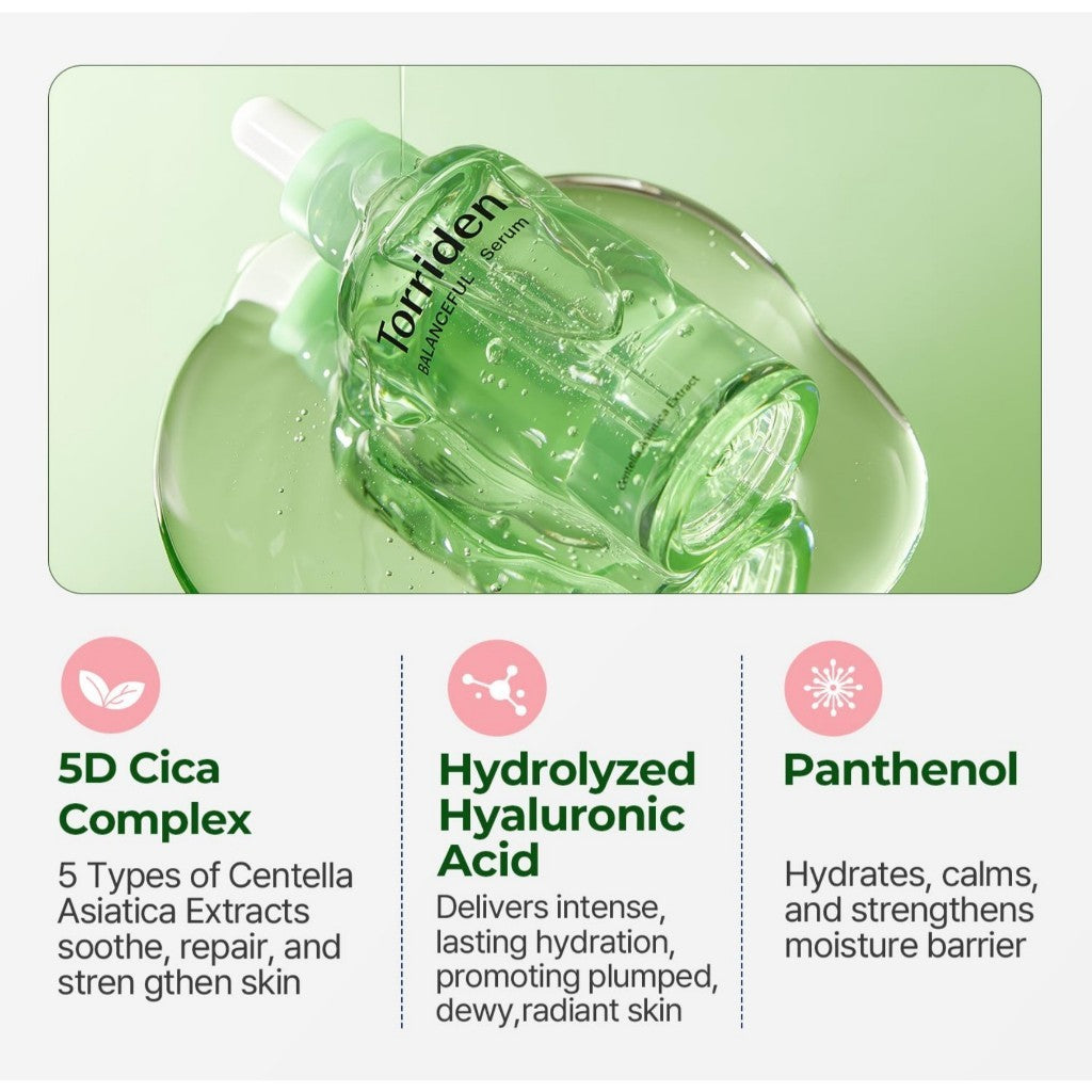 Torriden BALANCEFUL Cica Serum, 50mL