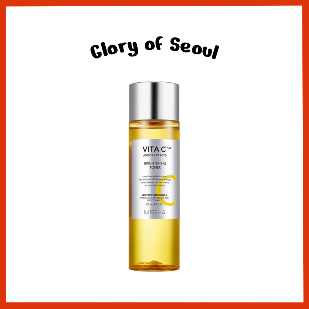 Tónico iluminador MISSHA Vita C 200ml