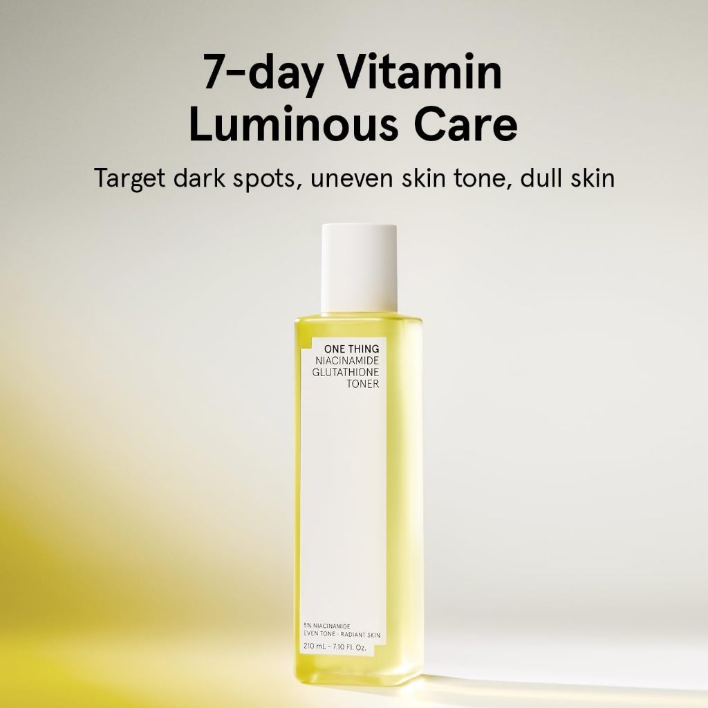 ONE THING Niacinamide Glutathione Toner 7.10 Fl Oz/210ml