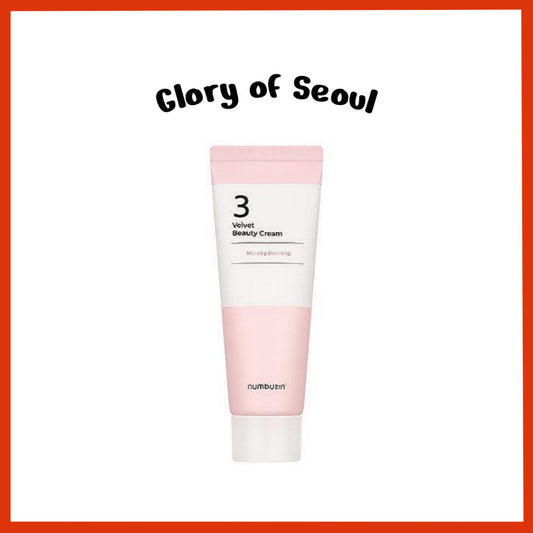 Numbuzin No. 3 Velvet Beauty Cream 60mL