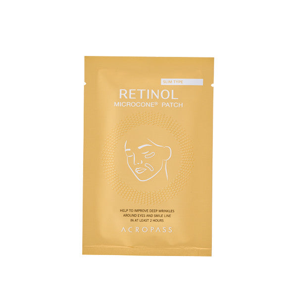 ACROPASS Slim Retinol Microcone® Patch (1 box = 3 pouches)