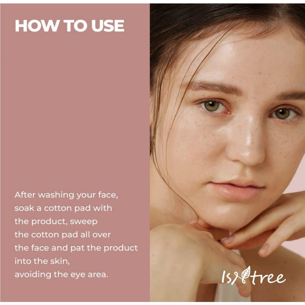 ISNTREE Chestnut BHA 0.9% Clear Toner 200ml / 6.76 fl.oz | Mild exfoliant with BHA