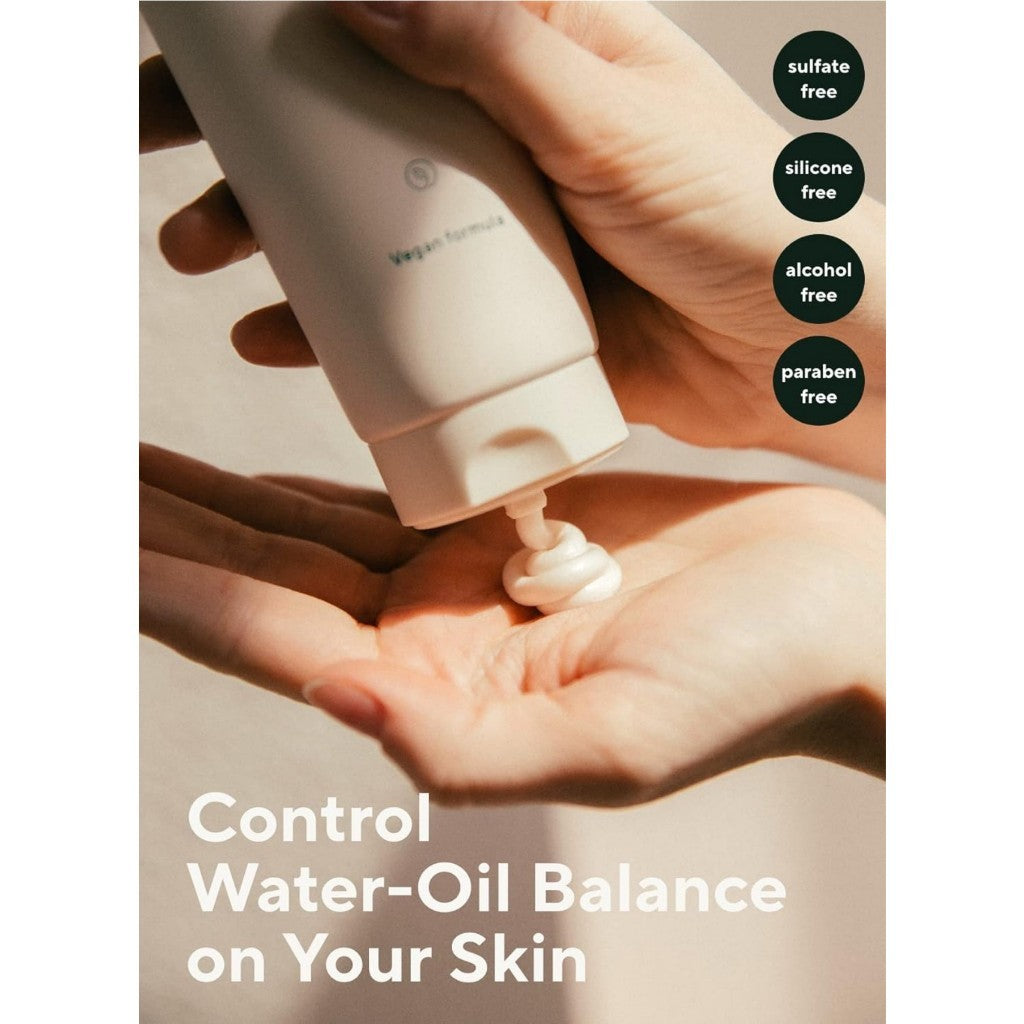 [AROMATICA] Tea Tree Balancing Foaming Cleanser 6.35oz / 180g, Vegan Double Cleanser Face Wash For Oily Skin, EWG Verified