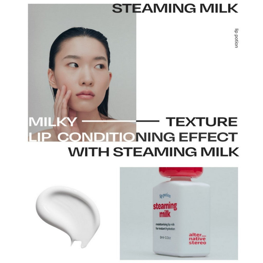 [Alternativestereo] Lip potion Steaming Milk, 9mL | Moisturizing Lip Milk for instant hydration