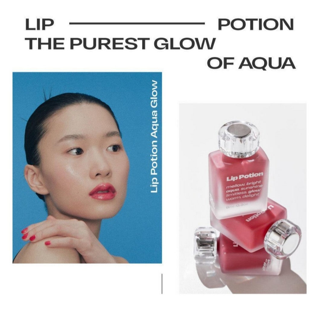 [Alternativestereo] Lip Potion Aqua Glow, 9mL | 6 colors + (New) 3 colors