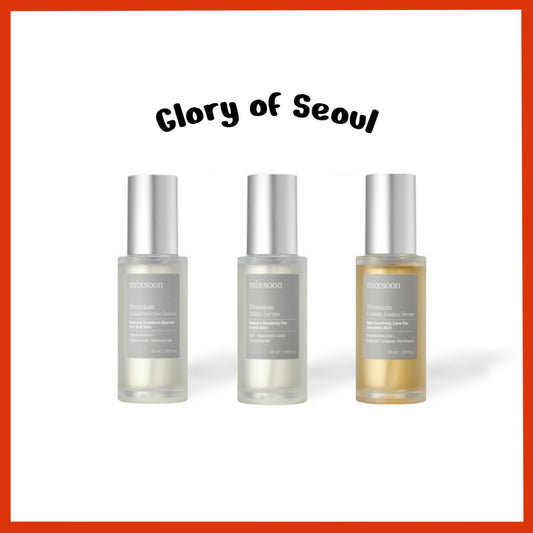 mixsoon Premium Serum 50ml (3 Types) │ Galactomyces / Bifida / Centella Asiatica