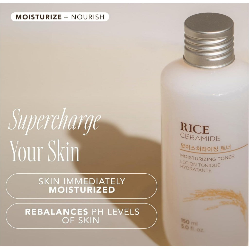 The Face Shop Rice Ceramide Moisturizing Toner, 150mL