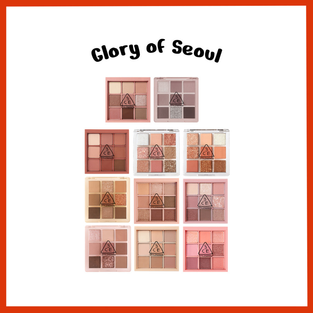 3CE Multi Eye Color Palette (12 Colors)
