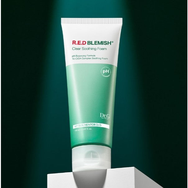 [RENEWED] DR.G Red Blemish Cica Soothing Foam 150ml