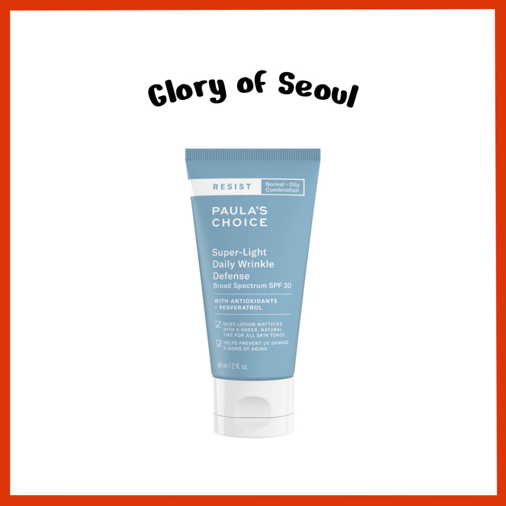 Paula's Choice Resist Super-Light Wrinkle Defense Sun Cream SPF 30 60ml