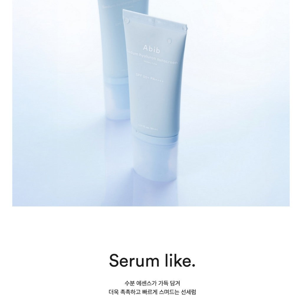 Abib Sunscreen SPF50+ PA++++ 50ml (3 Types) | Heartleaf Mild Relief / Sedum Hyaluron Watery / Glutathiosome CC Toning