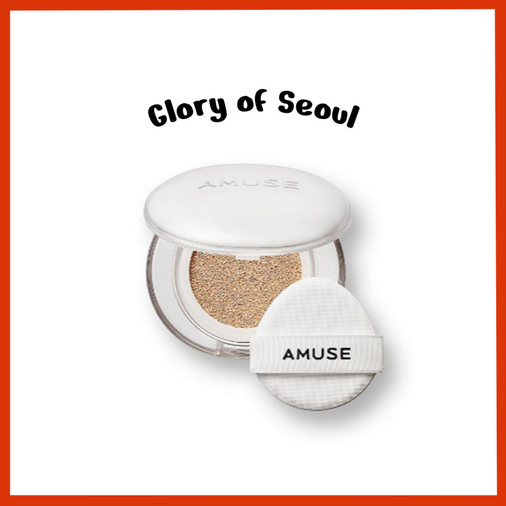 AMUSE Ceramic Skin Perfector Cushion 15g SPF40 PA++ (Product+Refill)