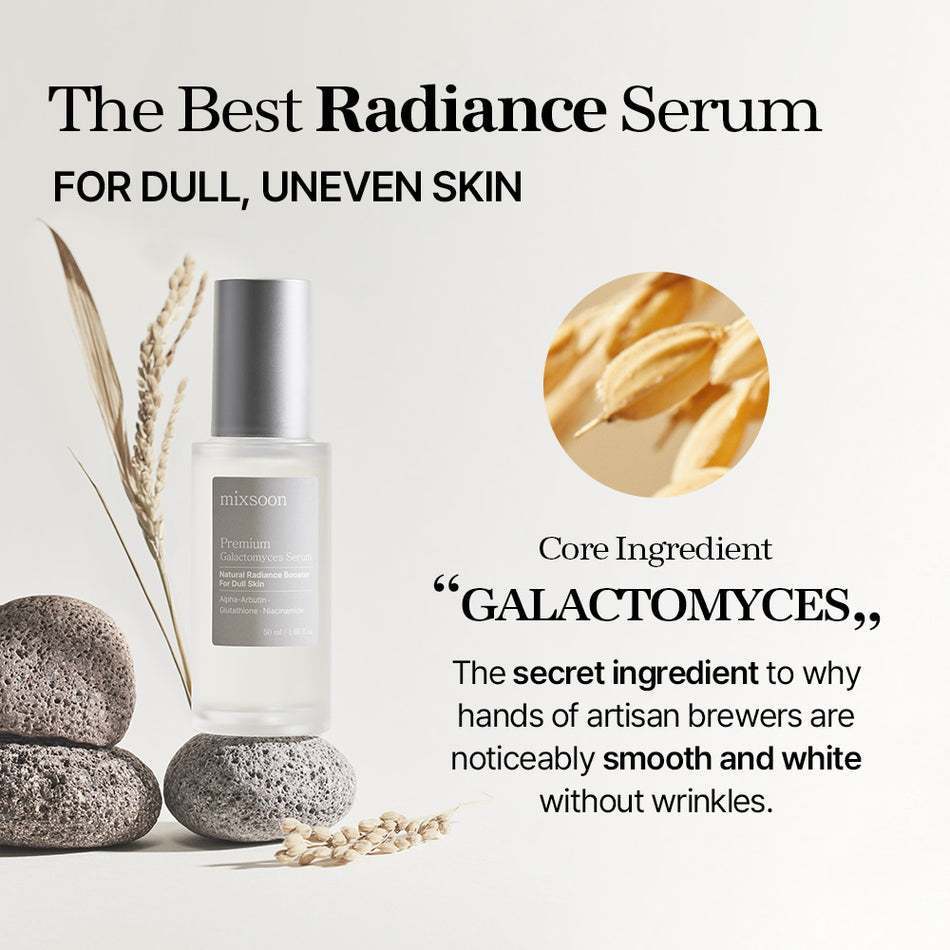 mixsoon Premium Serum 50ml (3 Types) │ Galactomyces / Bifida / Centella Asiatica
