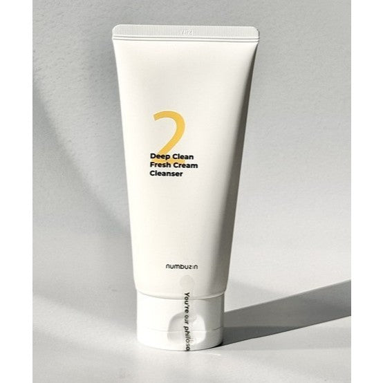 numbuzin No.2 Deep Clean Fresh Cream Cleanser 120ml / 15ml