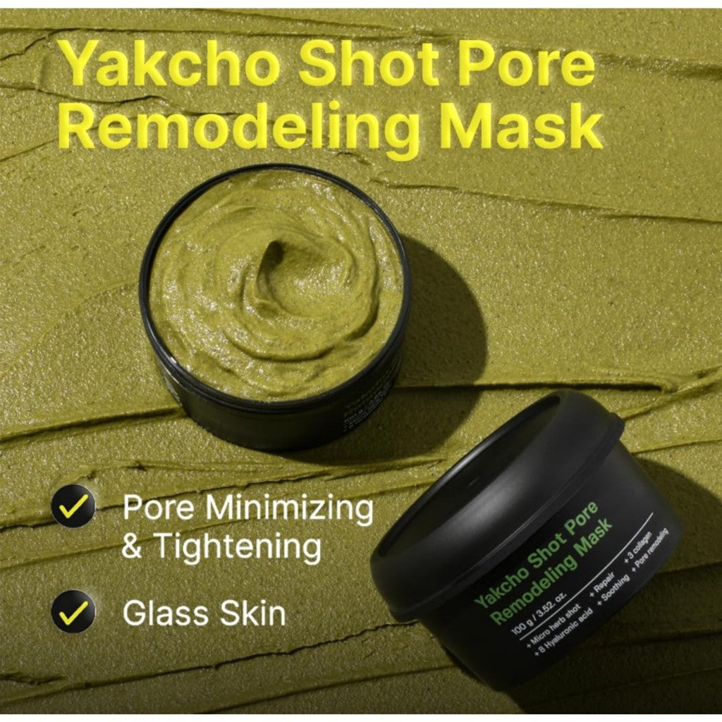 SUNGBOON EDITOR Yakcho Shot Pore Remodeling Mask, 80g