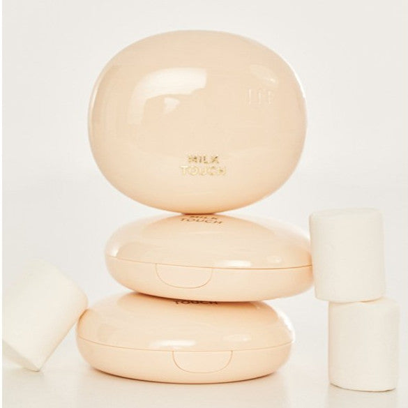 [New] MILKTOUCH All Day Skin Fit Soft Velvet Cushion + 15g Refill (3 Colors)
