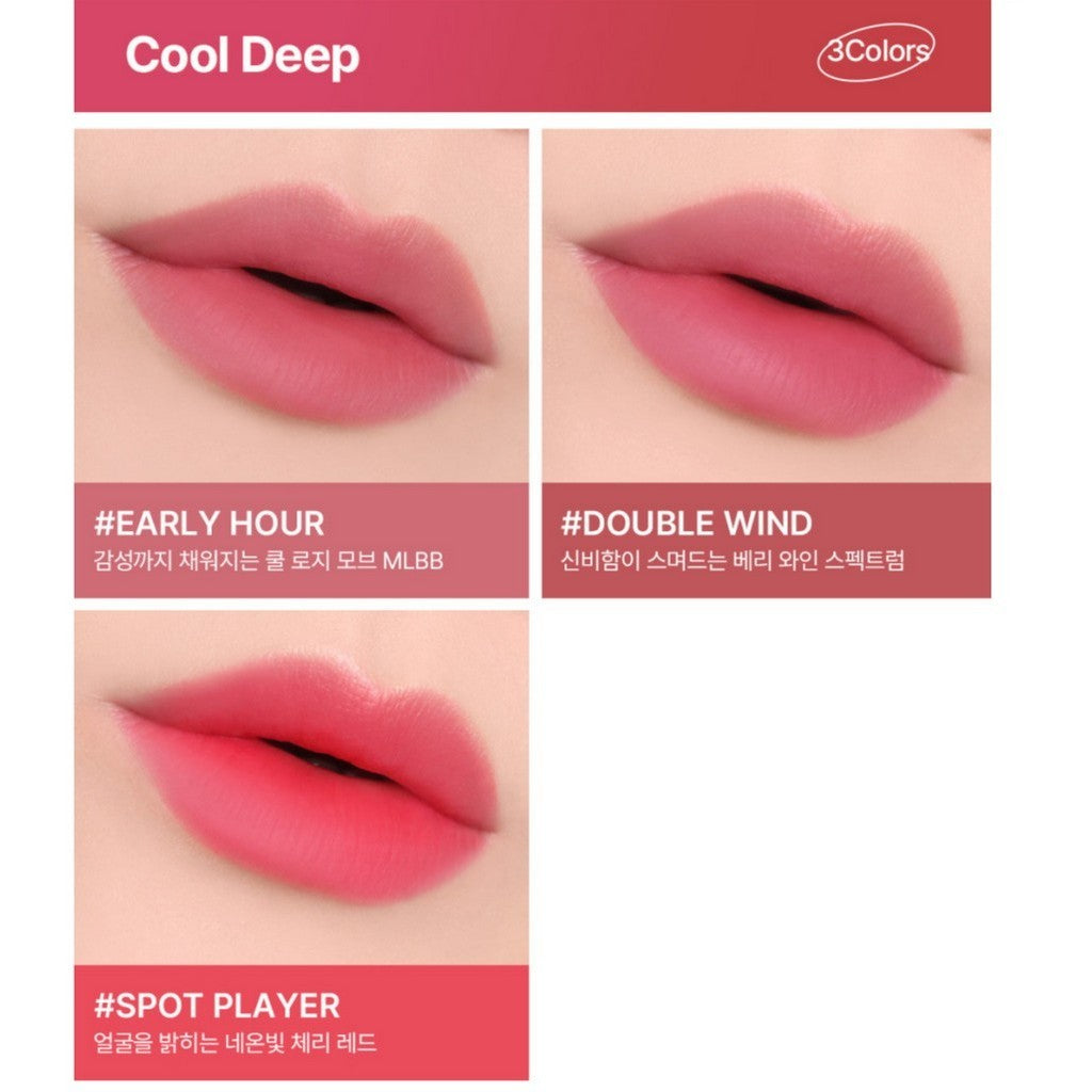3CE BLUR WATER TINT(4.6g) 20 Colors | soft lip with less smear with a blurry finish