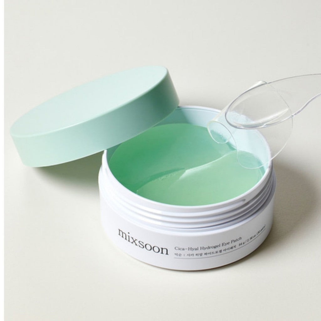 mixsoon Hydrogel Eye Patch 30 pairs (3 Types) │ Bean / Collagen / Cica-Hyal