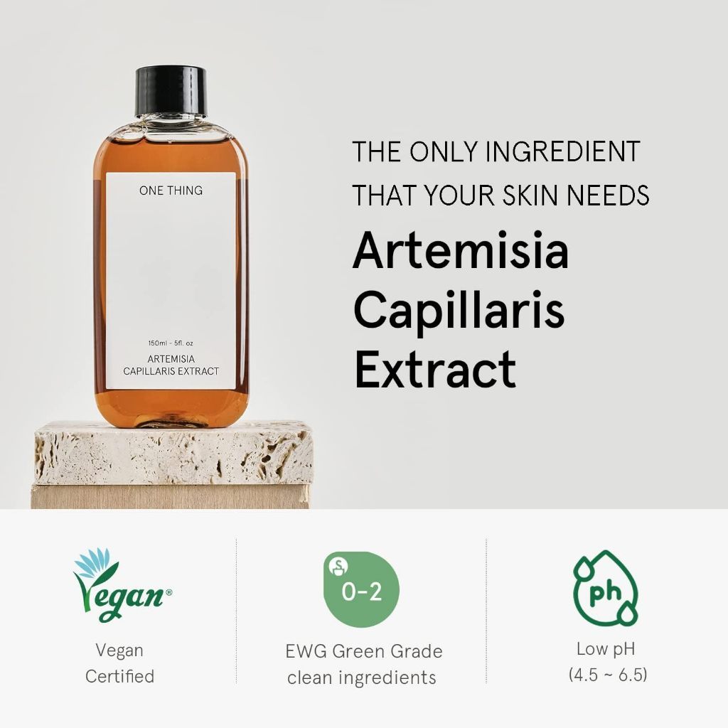 ONE THING Artemisia Capillaris Extract Mugwort Toner 150ml