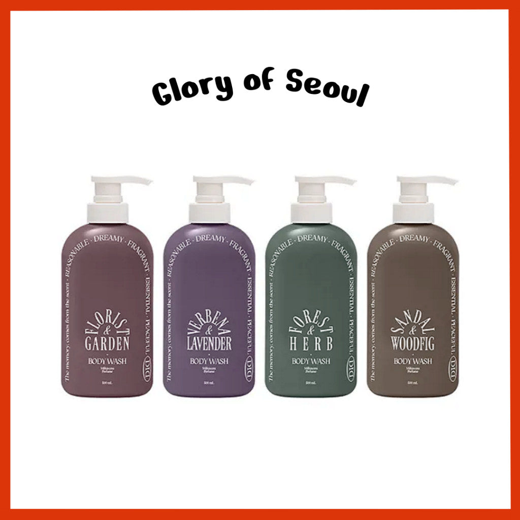 ODID Milkcera Perfume Body Wash 500ml 4Type