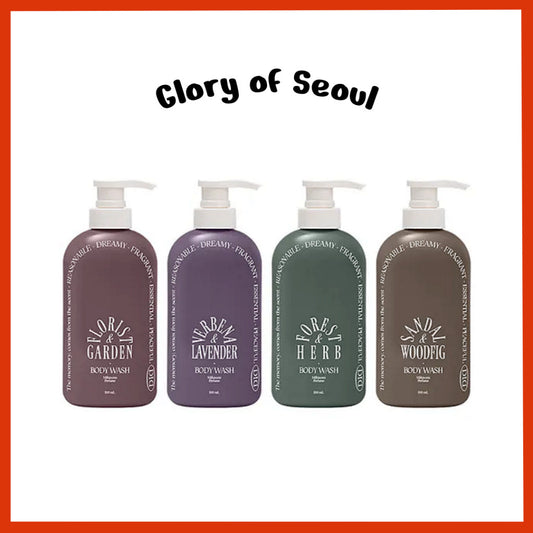 ODID Milkcera Perfume Body Wash 500ml 4Type