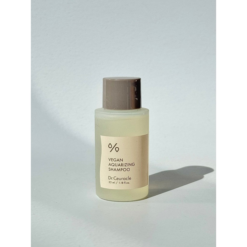 [MINI] DR.CEURACLE Vegan Aquarizing Shampoo / Conditioner 35ml