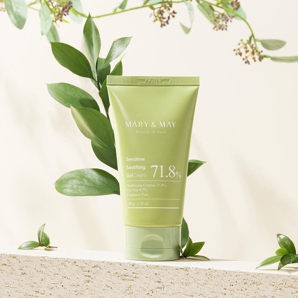 MARY&MAY Crema en gel calmante para piel sensible / Crema para imperfecciones (2 tipos)