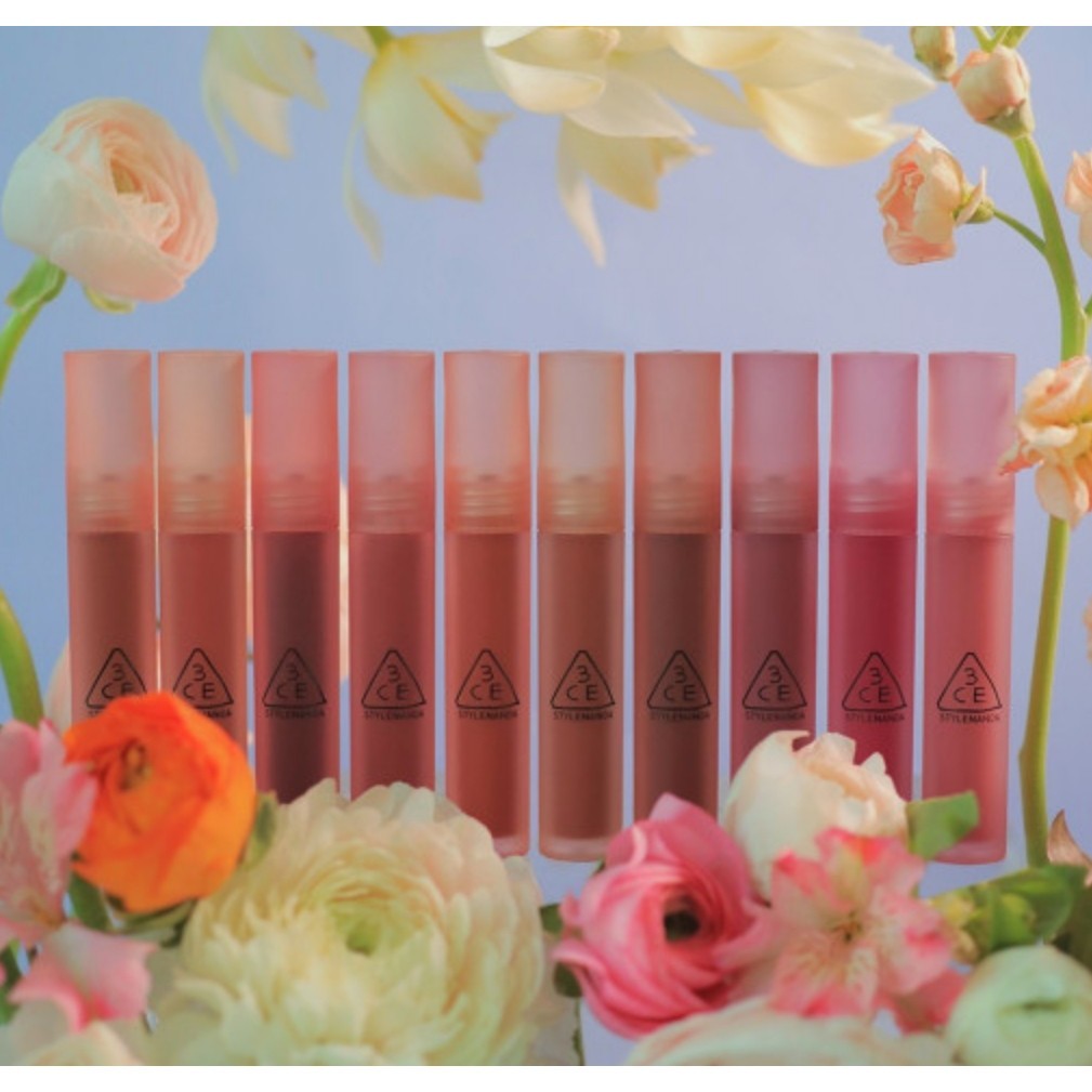 3CE BLUR WATER TINT(4.6g) 20 Colors | soft lip with less smear with a blurry finish
