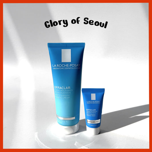 [LA ROCHE-POSAY] EFFACLAR Deep Cleansing Foaming Cream, 125mL / 15ml