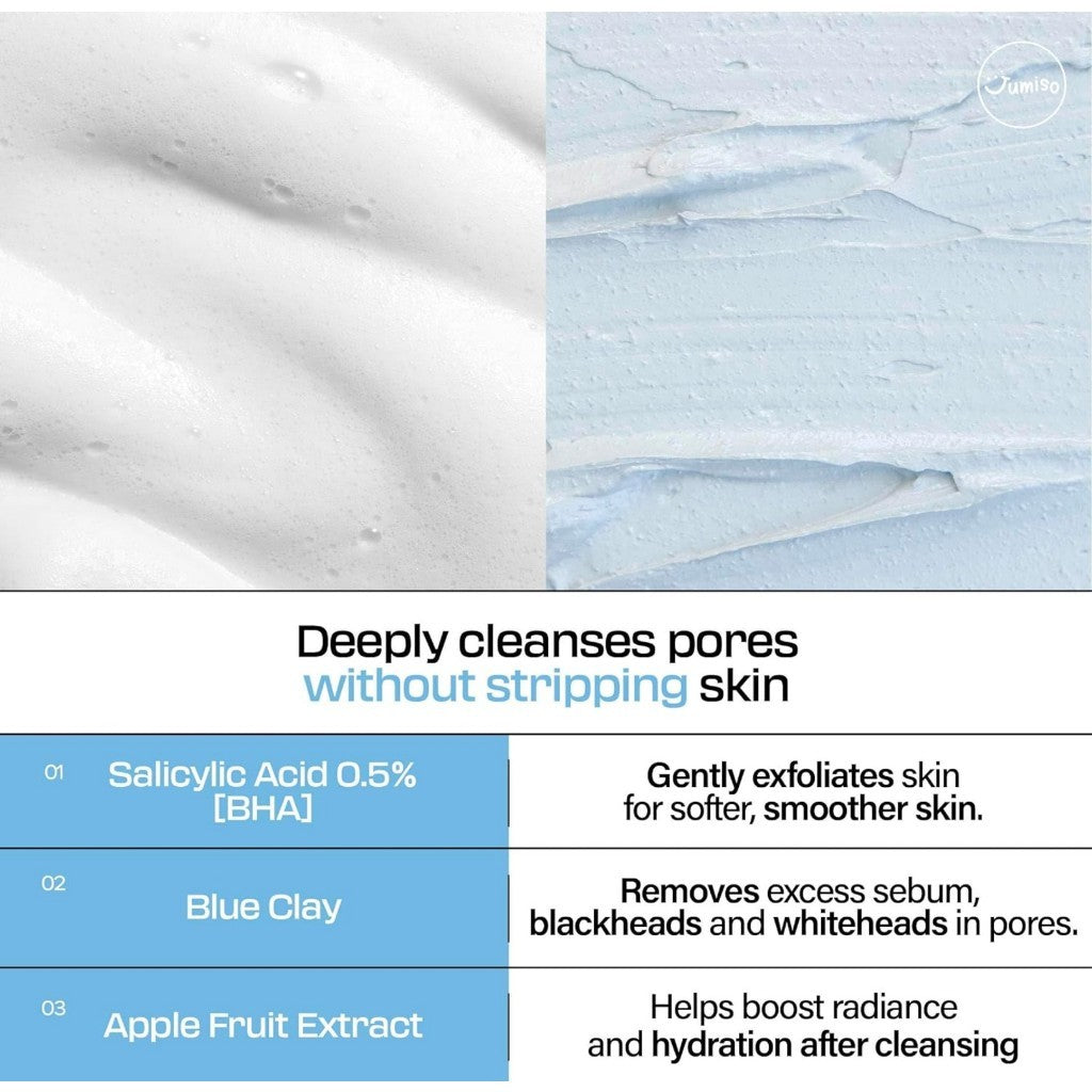 [JUMISO] Pore-Purifying Salicylic Acid Foaming Cleanser 120g / 20g
