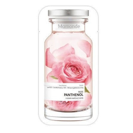 MAMONDE Rose Panthenol Flower Ampoule Mask 1 Sheet